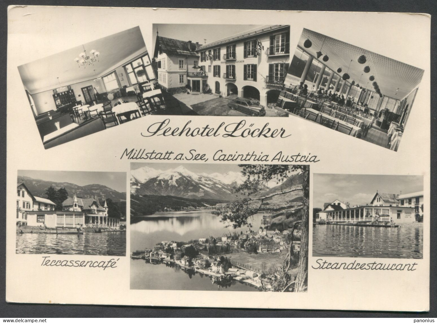 AUSTRIA SEEHOTEL LOCKER, MILLSTATT A. SEE, OLD PC - Millstatt