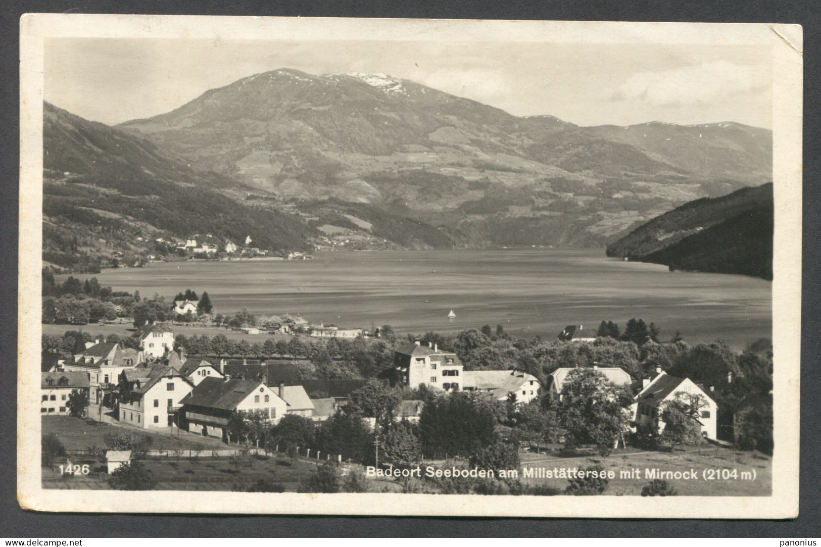 SEEBODEN MILLSTATT A. SEE AUSTRIA, Year 1932 - Millstatt