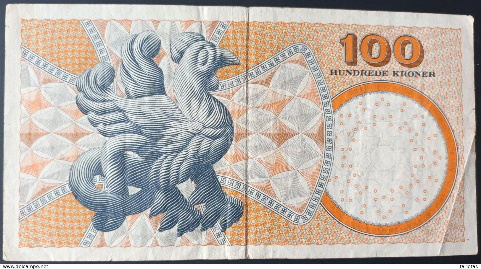 BILLETE DE DINAMARCA DE 100 KRONER DEL AÑO 2000  (BANK NOTE) - Danemark