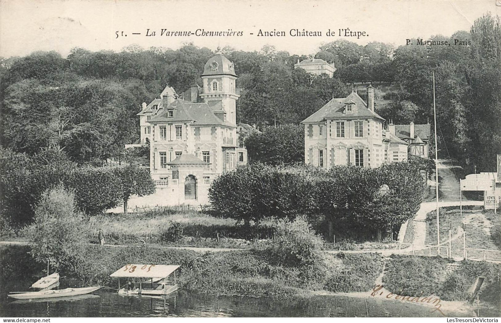 FRANCE - La Varenne Chennevières - Ancien Château De L'Étape - Carte Postale Ancienne - Other & Unclassified