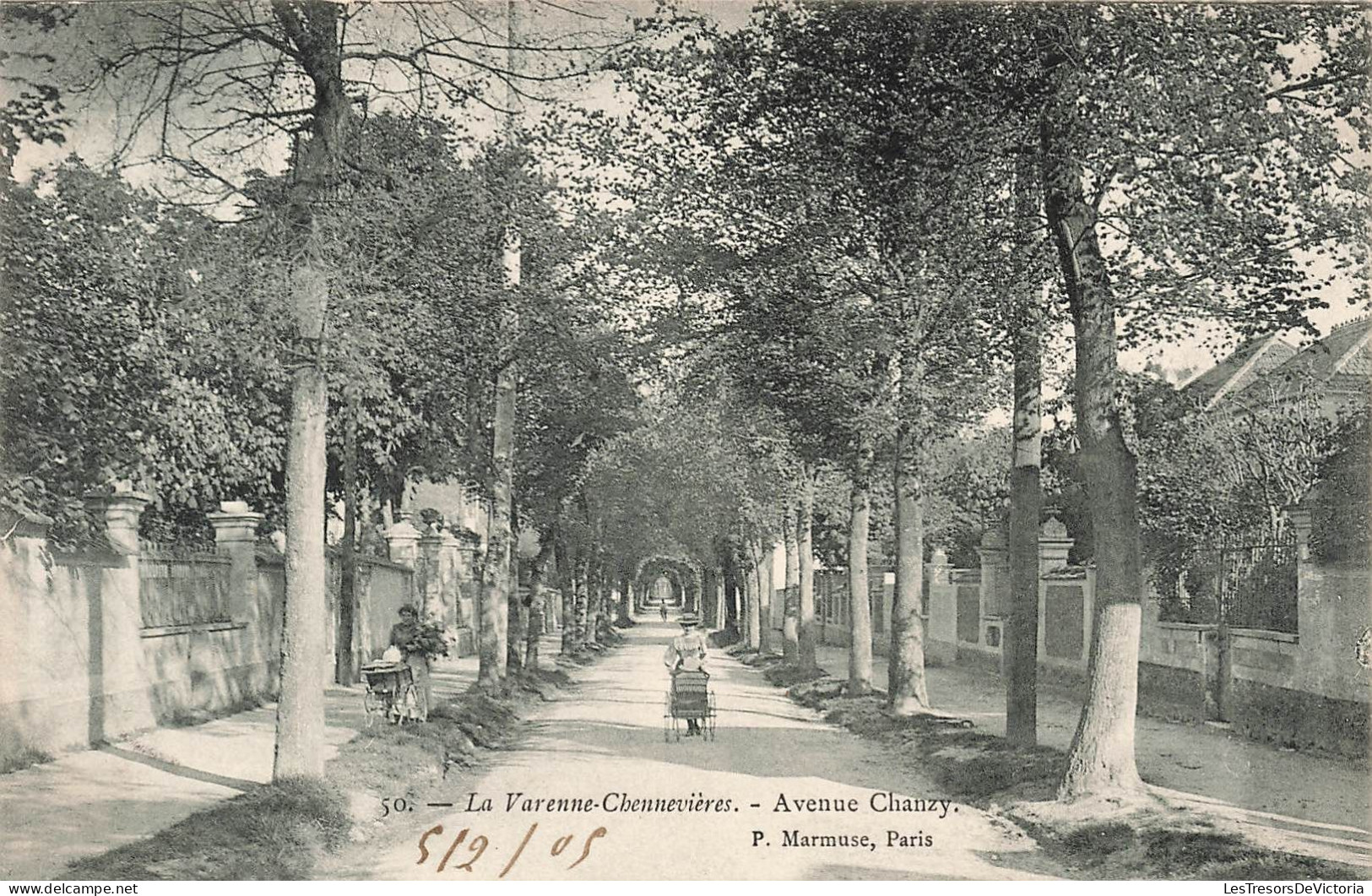 FRANCE - La Varenne Chennevières - Avenue Chanzy - Carte Postale Ancienne - Sonstige & Ohne Zuordnung