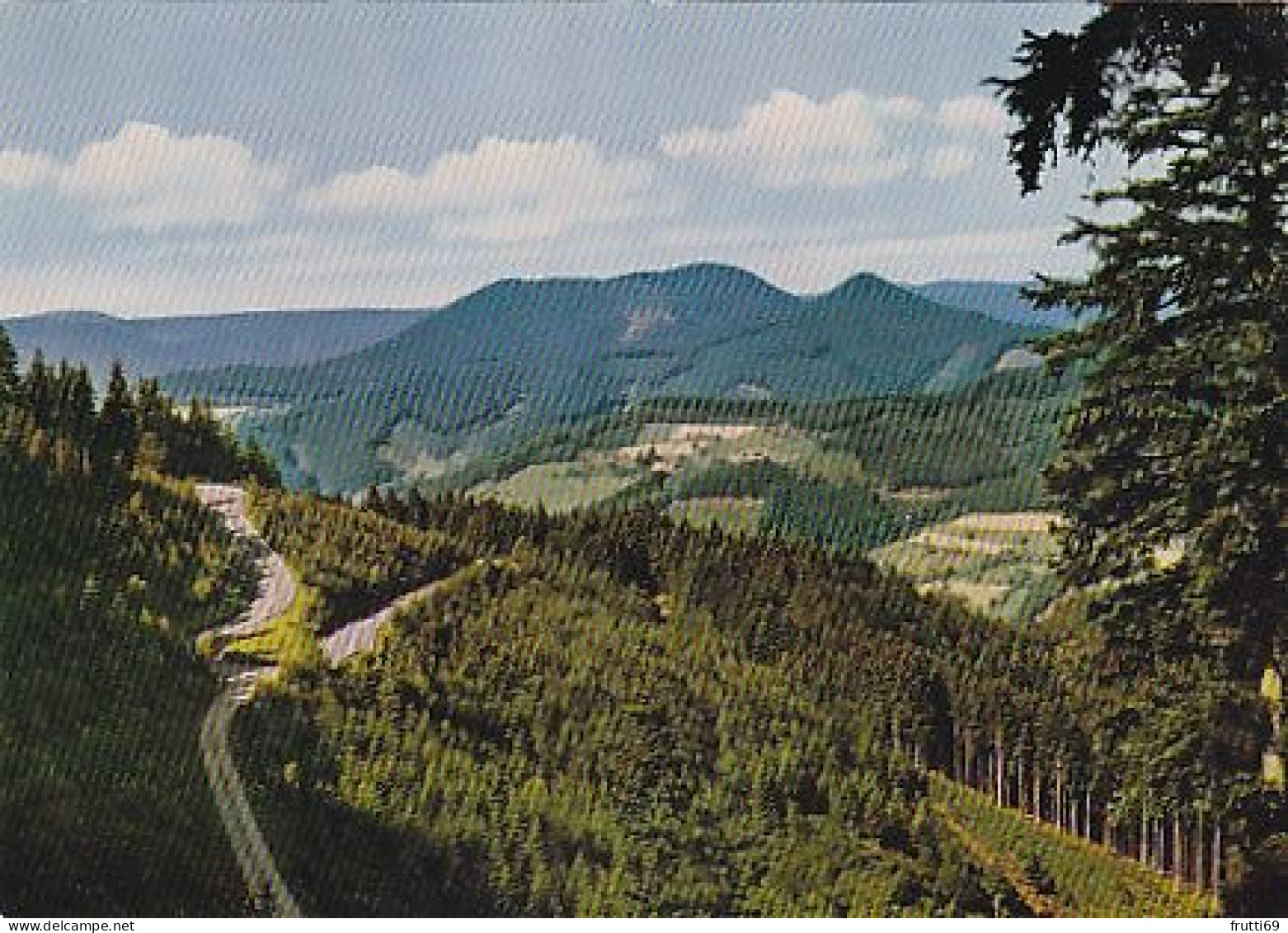 AK 192560 GERMANY - Blick Von Der Schwarzwaldhochstraße Ins Renchtal / Schwarzwald - Hochschwarzwald