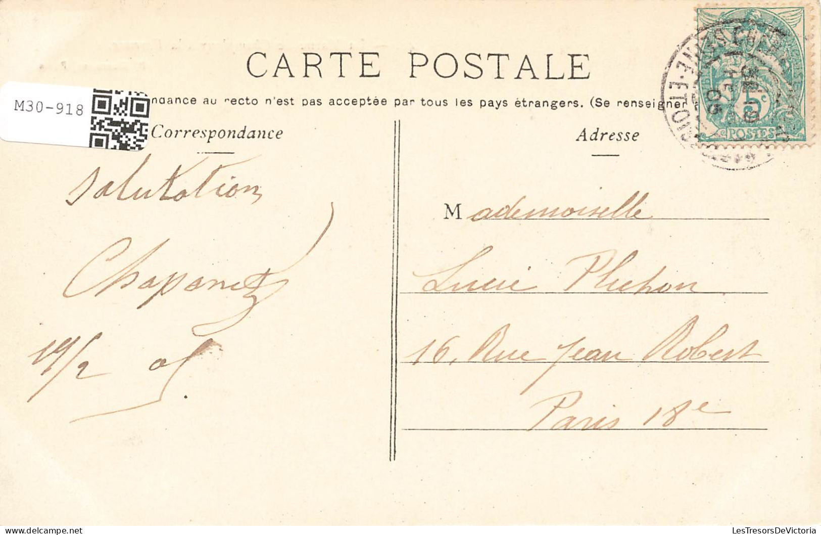 FRANCE - La Marne De Champigny à La Varenne - Carte Postale Ancienne - Autres & Non Classés