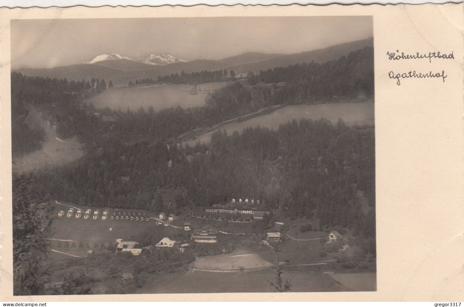 E1831) Höhenluftbad AGATHENHOF - Hirt Bei FRIESACH - Kärnten - FOTO AK Alt ! - Friesach