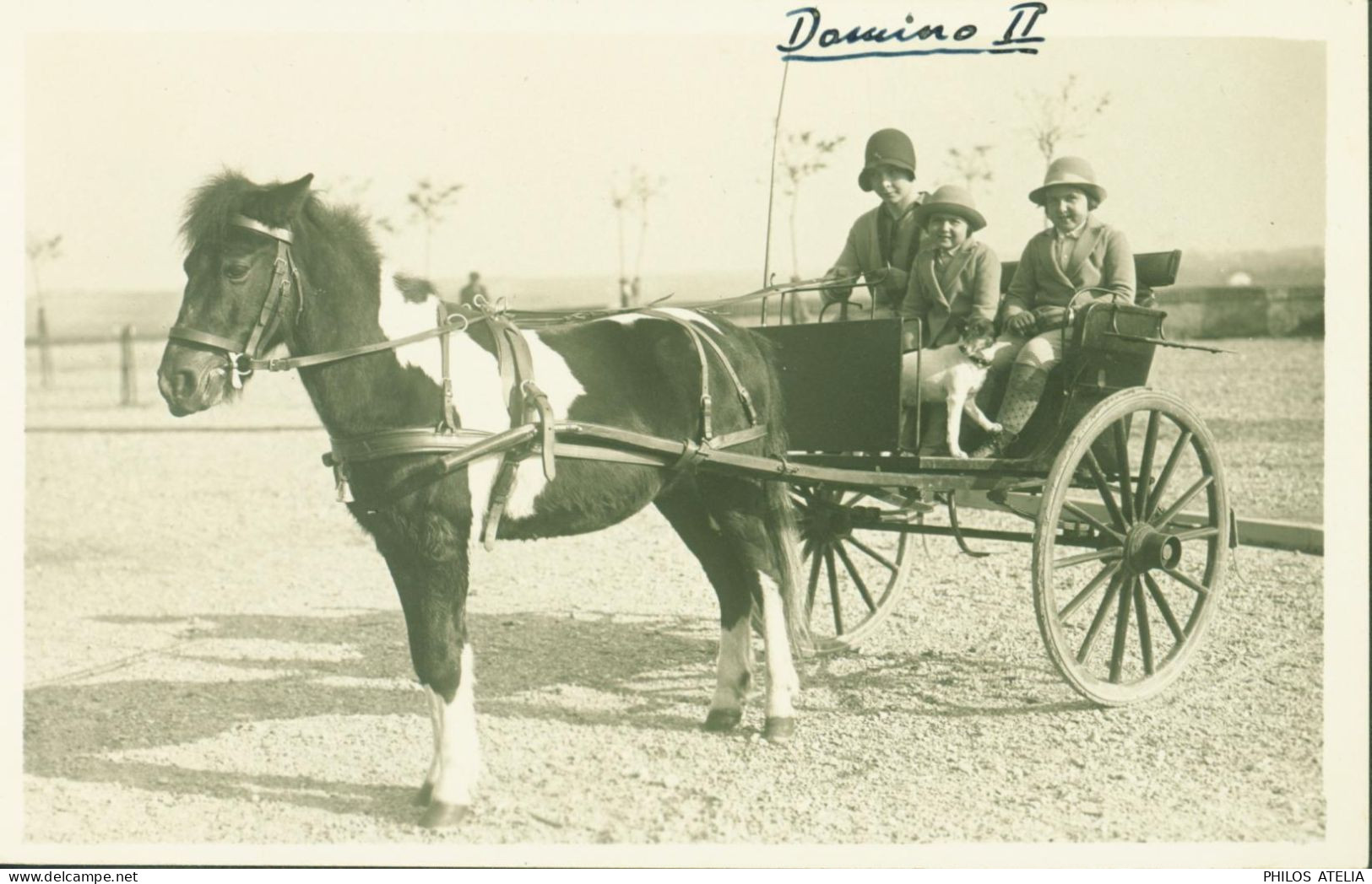 CPA CP Carte Postale Carte Photo A Duran Perpignan 66 Pyrénées Orientales Elne Déc 1931 Ville Haute Attelage Cheval - Elne