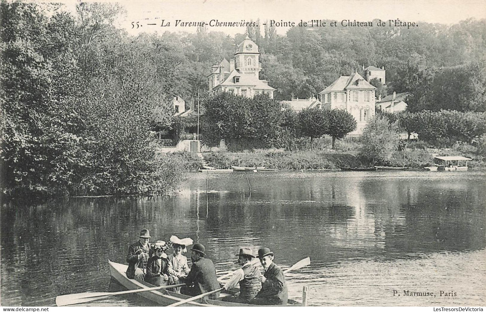 FRANCE - La Varenne Chennevières - Pointe De L'Île Et Château De L'Étape - Carte Postale Ancienne - Other & Unclassified