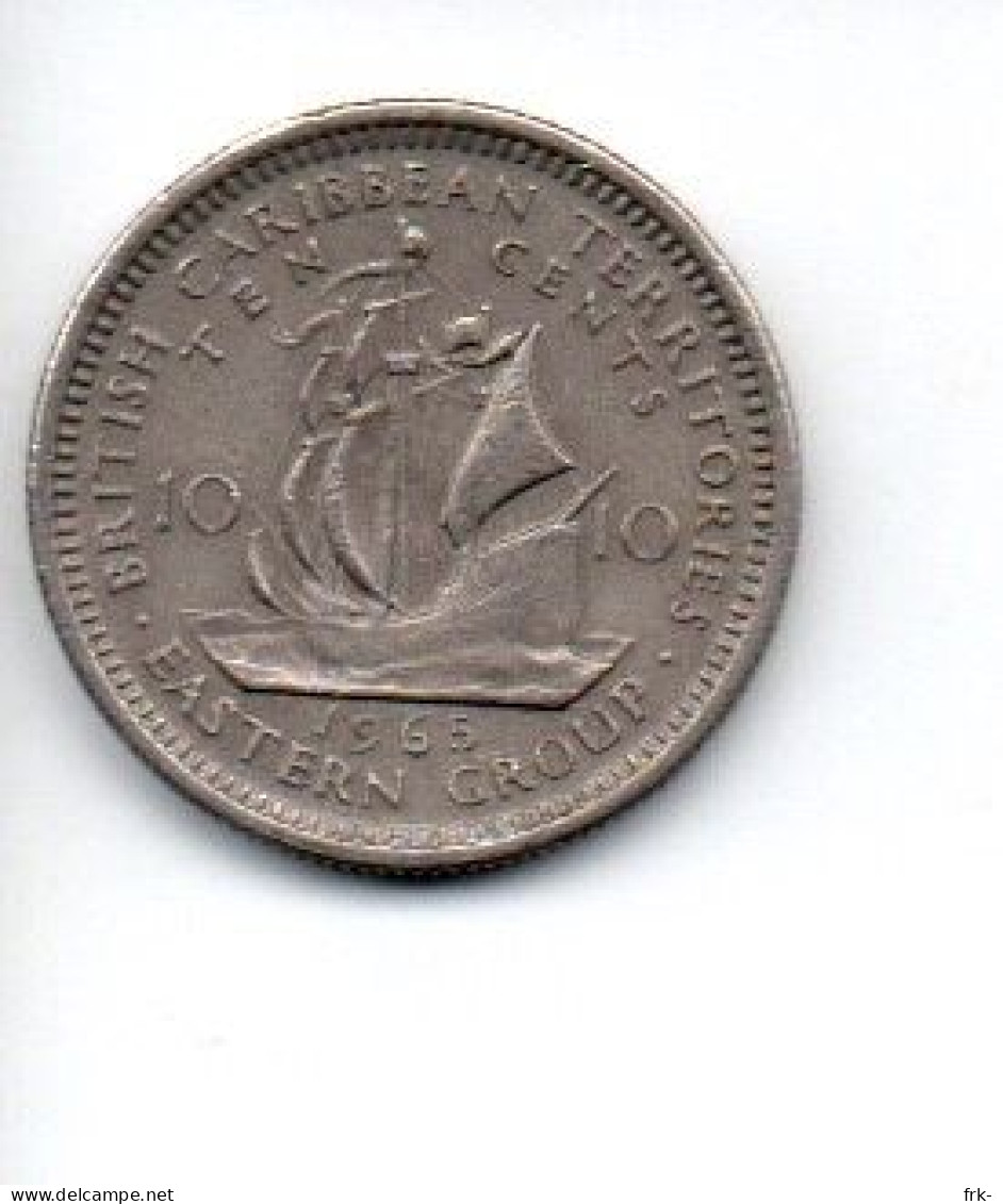 GRAN BRETAGNA  10 CENTS 1965 - Altri & Non Classificati