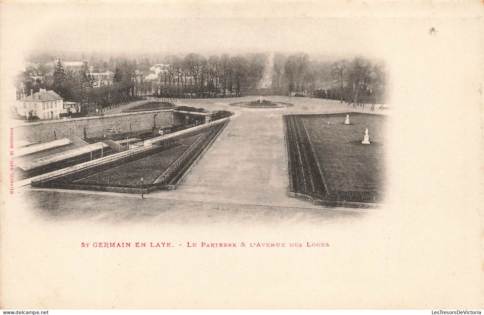 FRANCE - Saint Germain En Laye - Le Parterre & L'avenue Des Loges - Carte Postale Ancienne - St. Germain En Laye