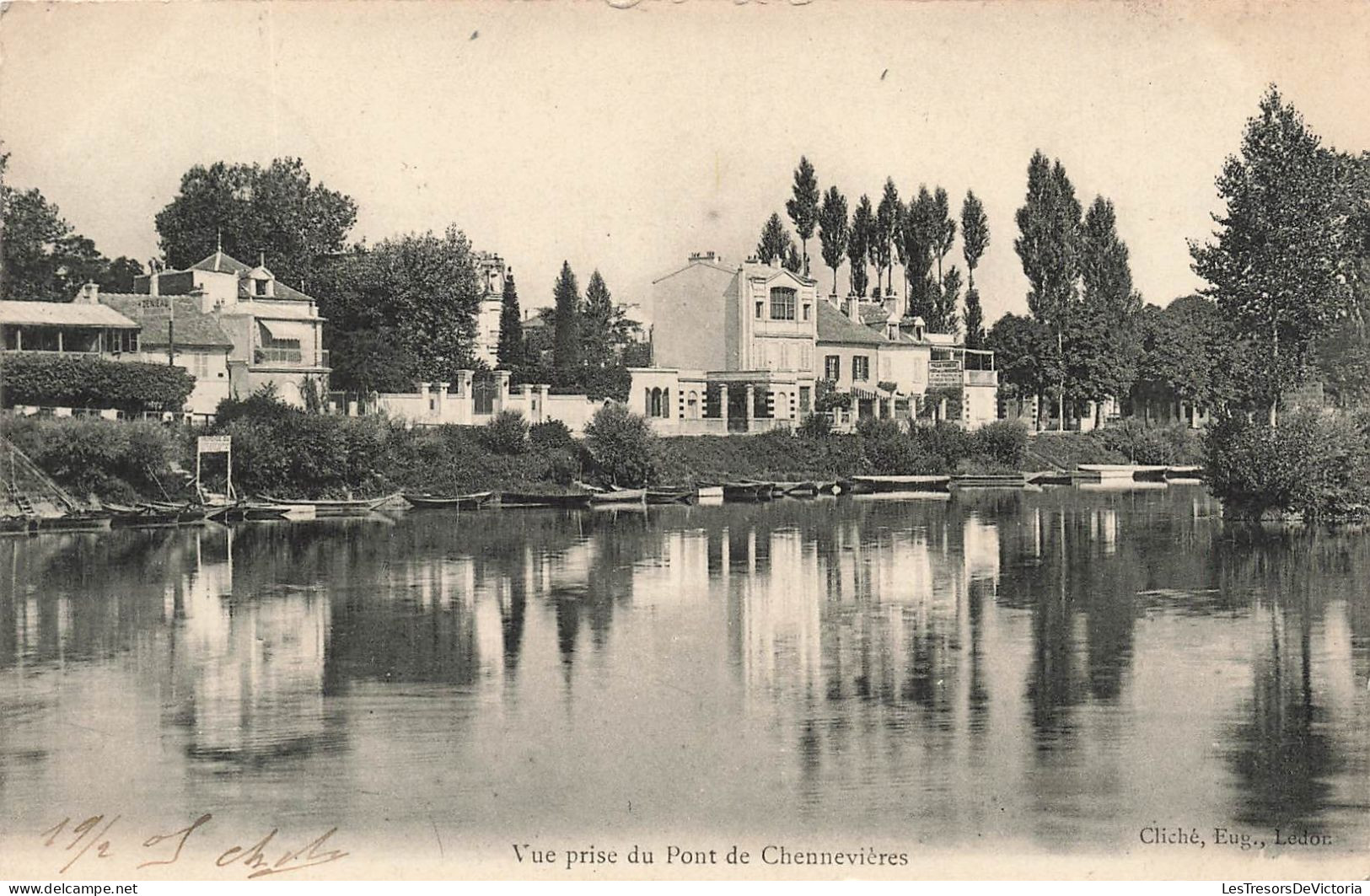 FRANCE - La Varenne Chennevières - Vue Prise Du Pont De Chennevières - Carte Postale Ancienne - Other & Unclassified