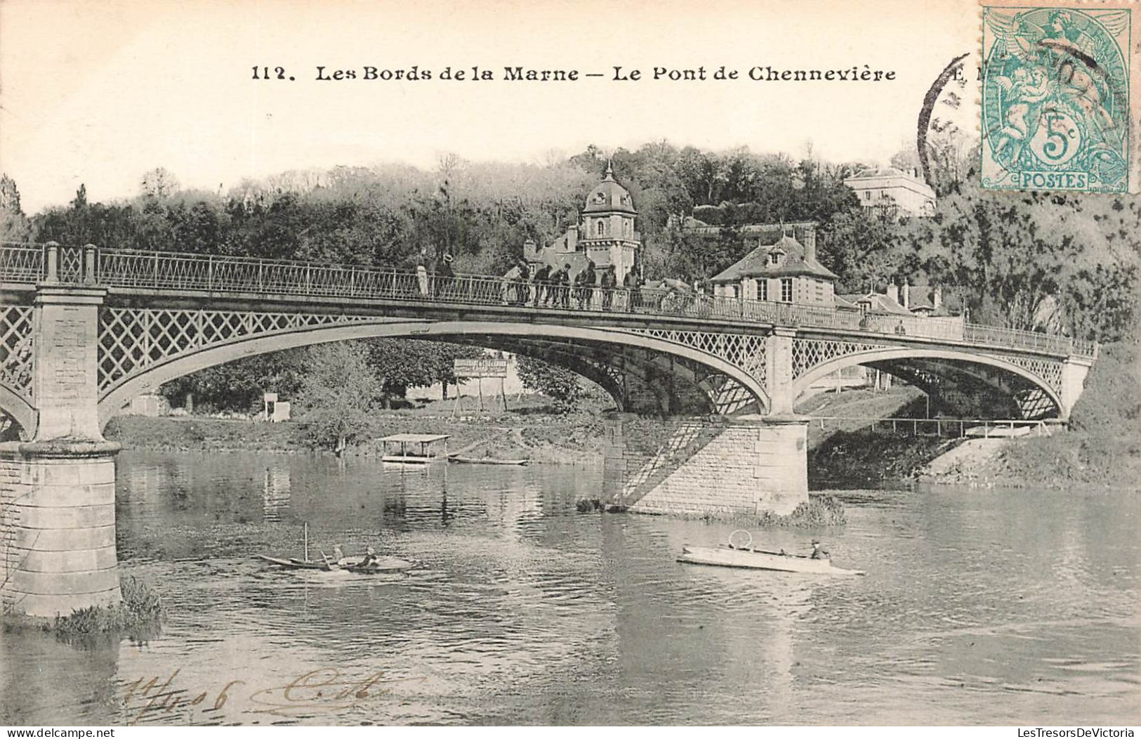 FRANCE - La Varenne Chennevières - Les Bords De La Marne - Le Pont De Chennevières - Carte Postale Ancienne - Sonstige & Ohne Zuordnung