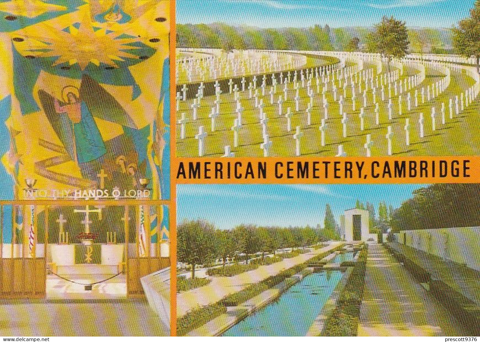 The American Cemetery, Cambridge - Multiview  - Unused Postcard  - UK47 - Cambridge