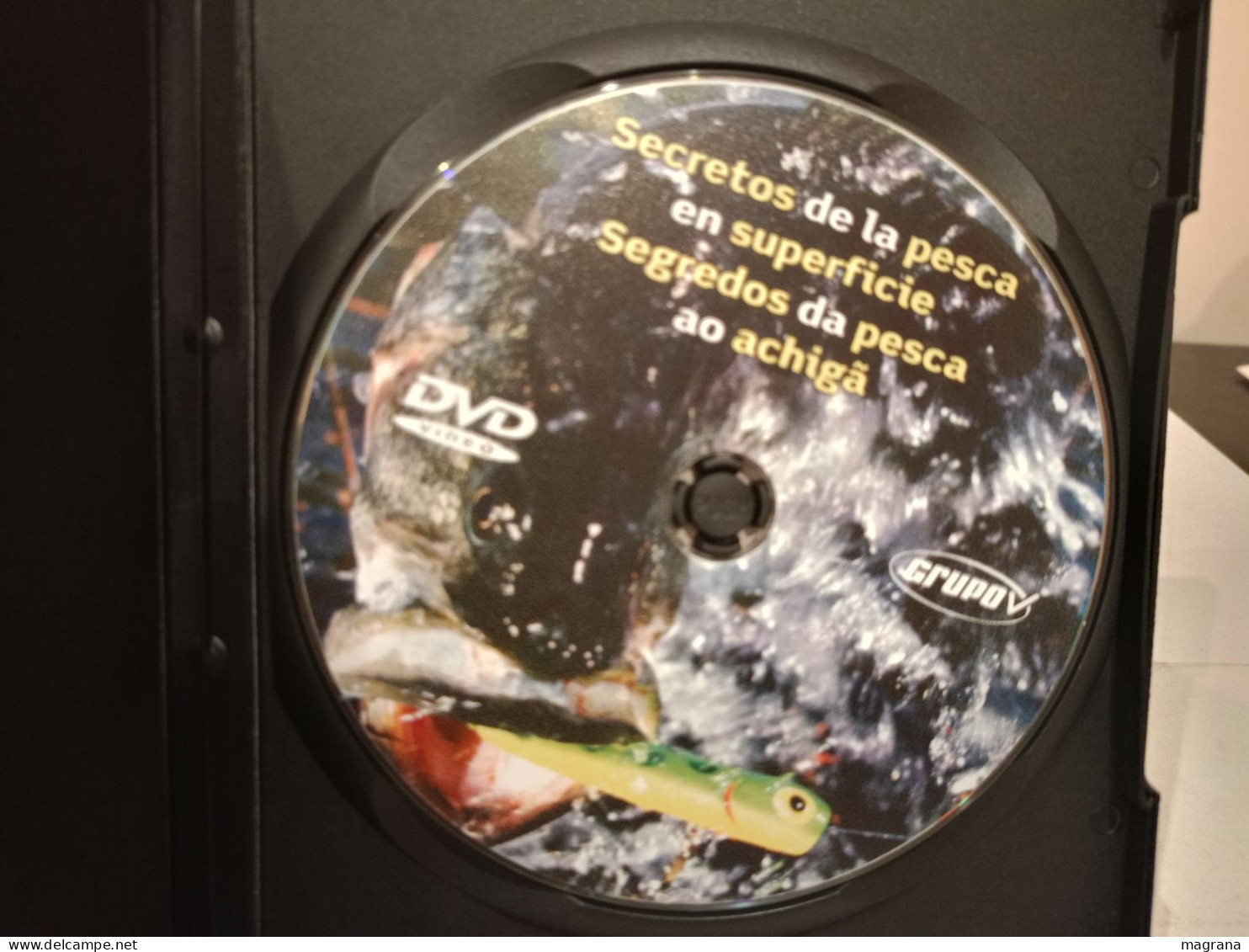 Película DVD. Black Bass. Secretos De La Pesca En Superficie. J. F. Calle Y E. Rubio. Feder Pesca. - Documentary