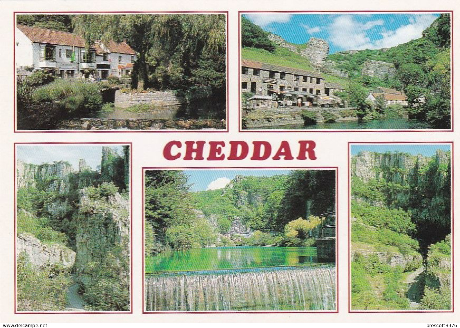 Cheddar, Somerset - Multiview  - Unused Postcard  - UK47 - Cheddar