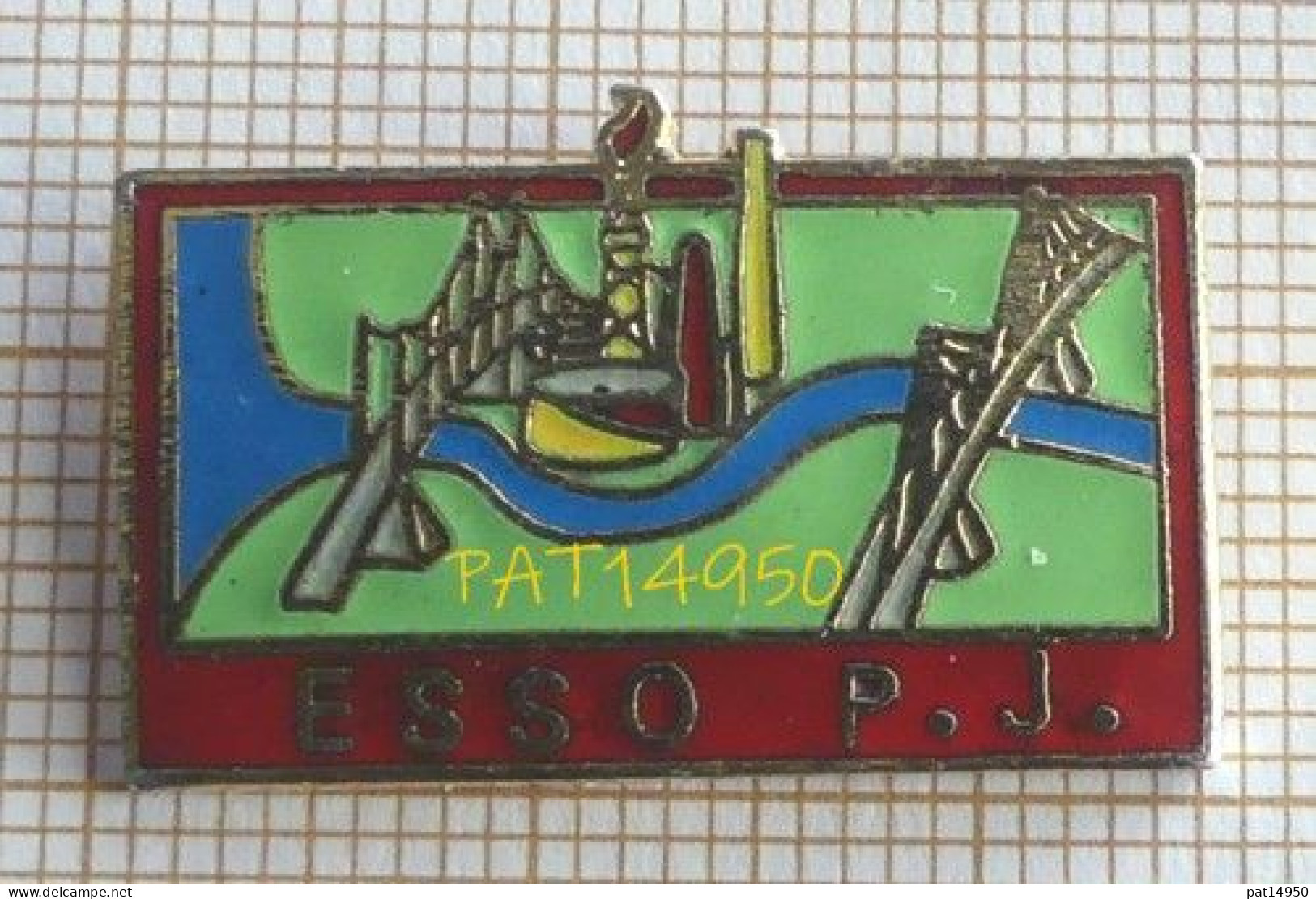 PAT14950 ESSO PJ PORT JEROME  PONT De TANCARVILLE Et PONT De BROTONNE En Version EGF - Carburantes