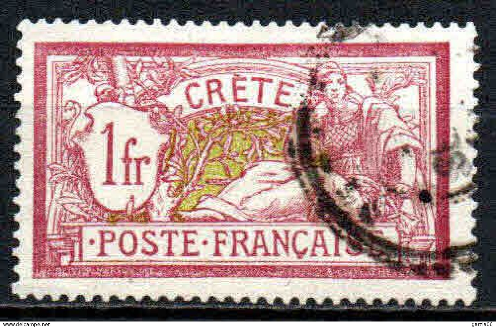 Crète - 1902 -  Type Merson    - N° 13  - Oblitéré - Used - Ungebraucht