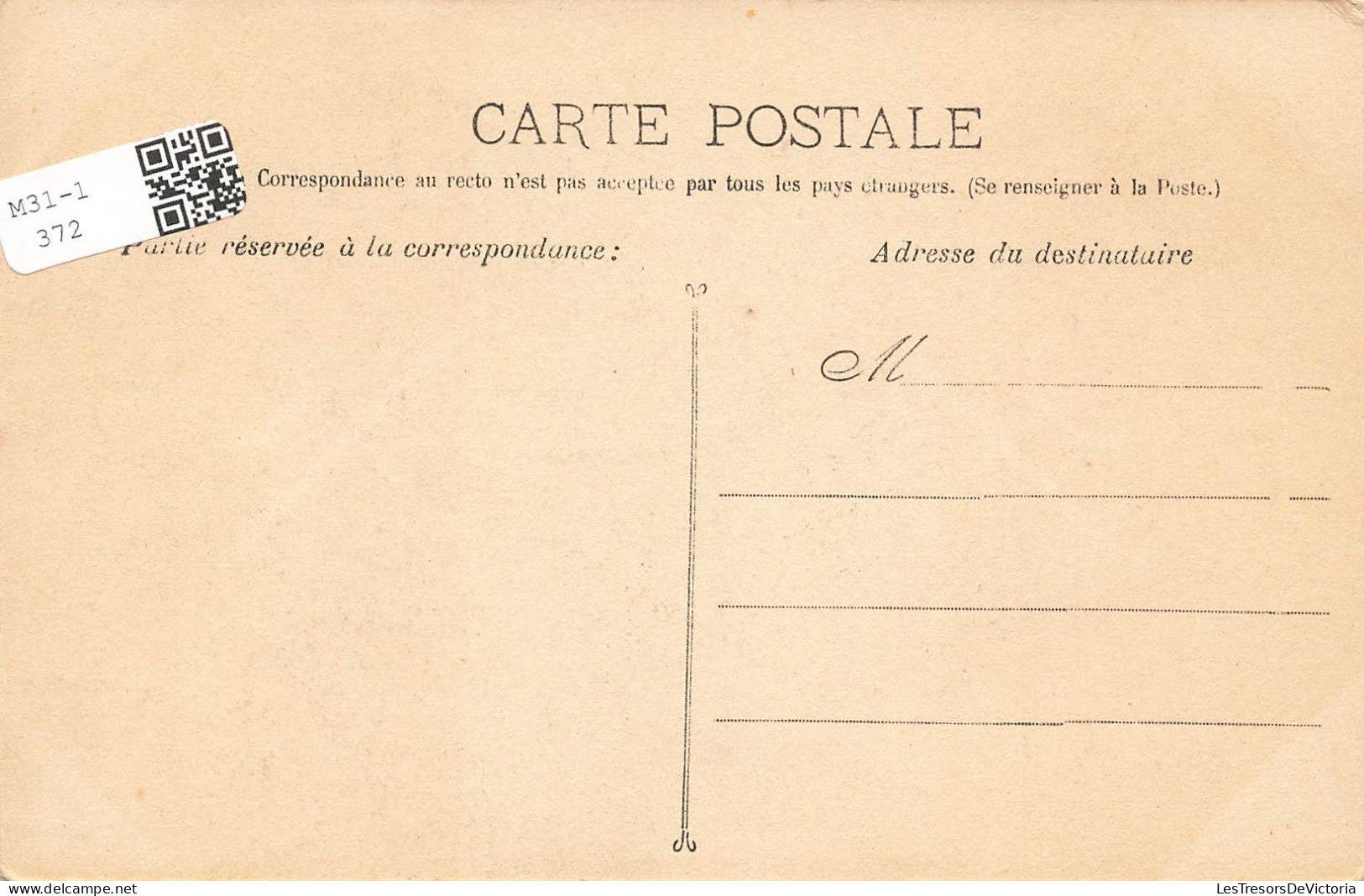 FOLKLORE - Type Marseillais - Poissonnière - Carte Postale Ancienne - Costumes