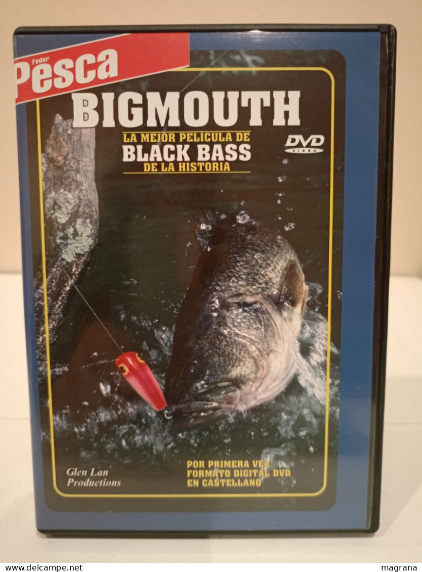 Película DVD. Bigmouth. La Mejor Película De Black Bass De La Historia. Glen Lan Productions. Feder Pesca. - Documentari