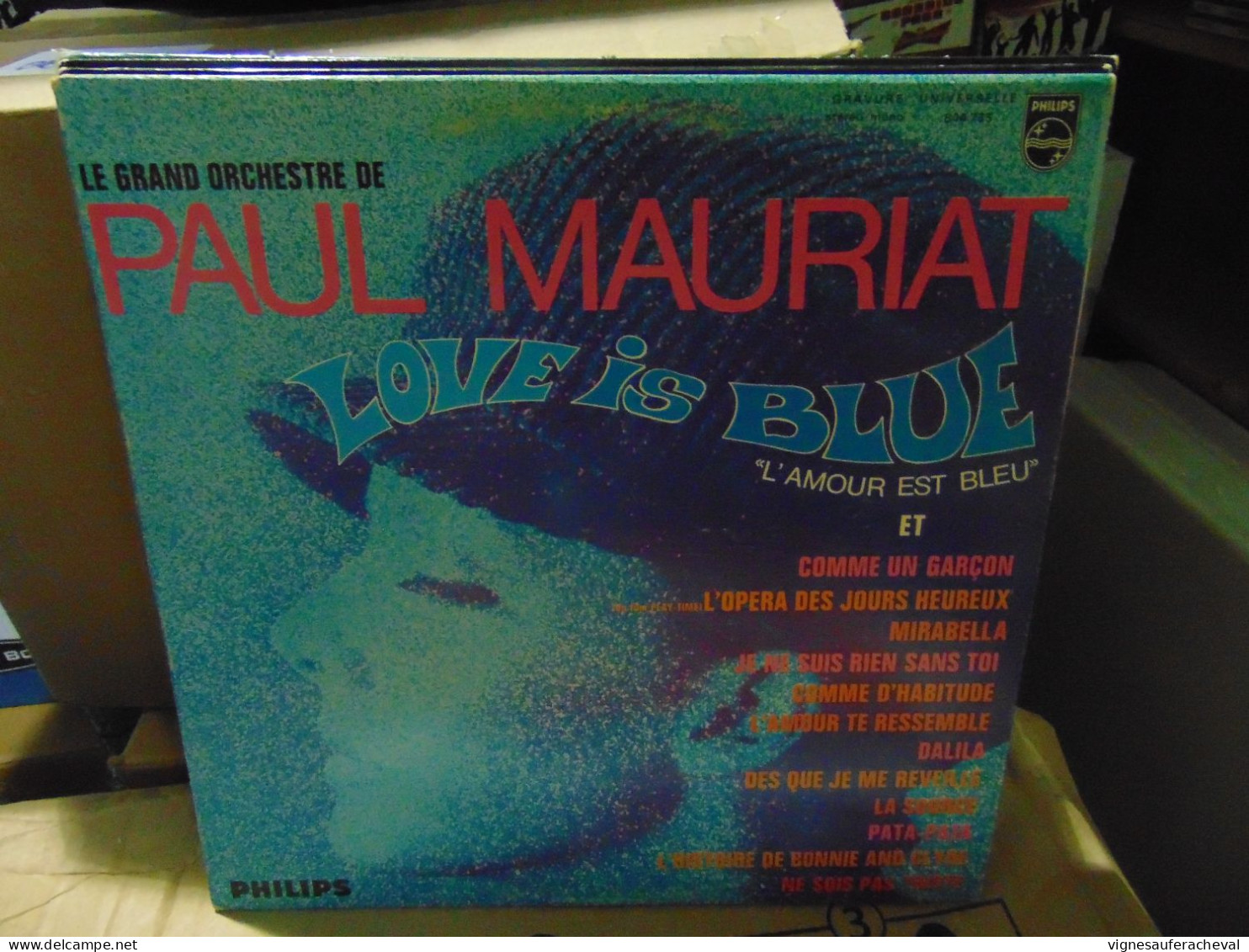 Le Grand Orchestre De Paul Mauriat  -Love Is Blue - Instrumental