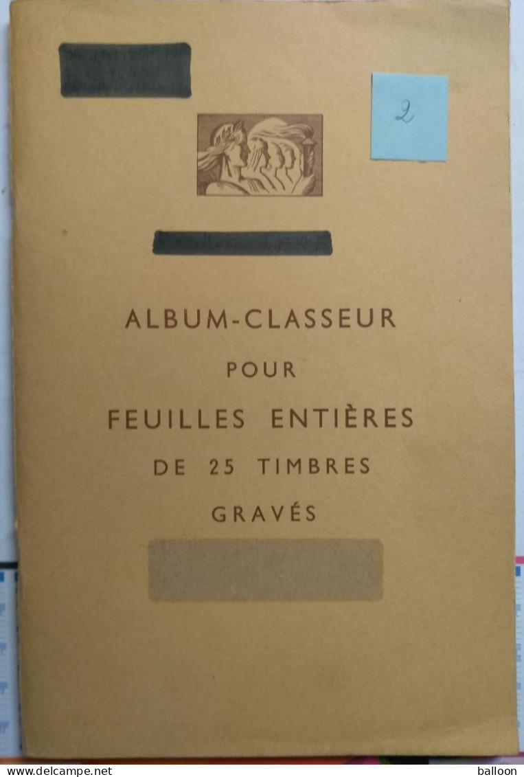 Album Classeur Pour Feuilles Entières - 24 Pages Cristal Pour Ranger 48 Feuilles Format 19 X 29 Cm, Avec Répertoirte - Albums Pour Feuilles Complètes