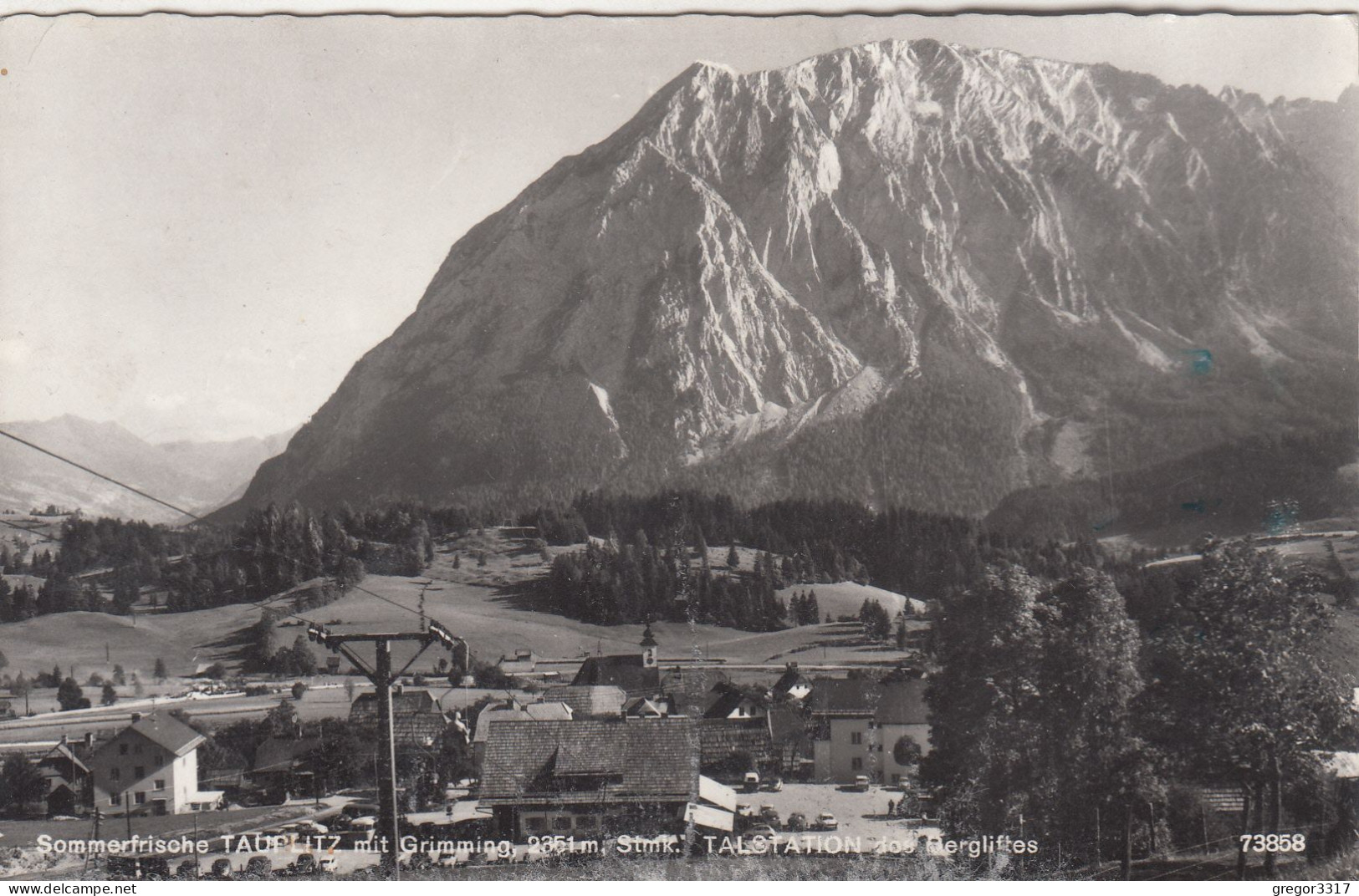 E1848) TAUPLITZ - Steiermark Mit Grimming - Talstation BERGLIFT - - Tauplitz