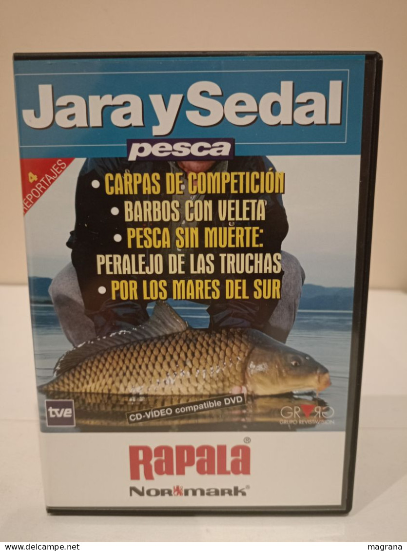 Película. Jara Y Sedal. Pesca. 4 Reportajes. Carpas De Competición. Barbos Con Veleta. Pesca Sin Muerte. Por Los Mares.. - Documentari