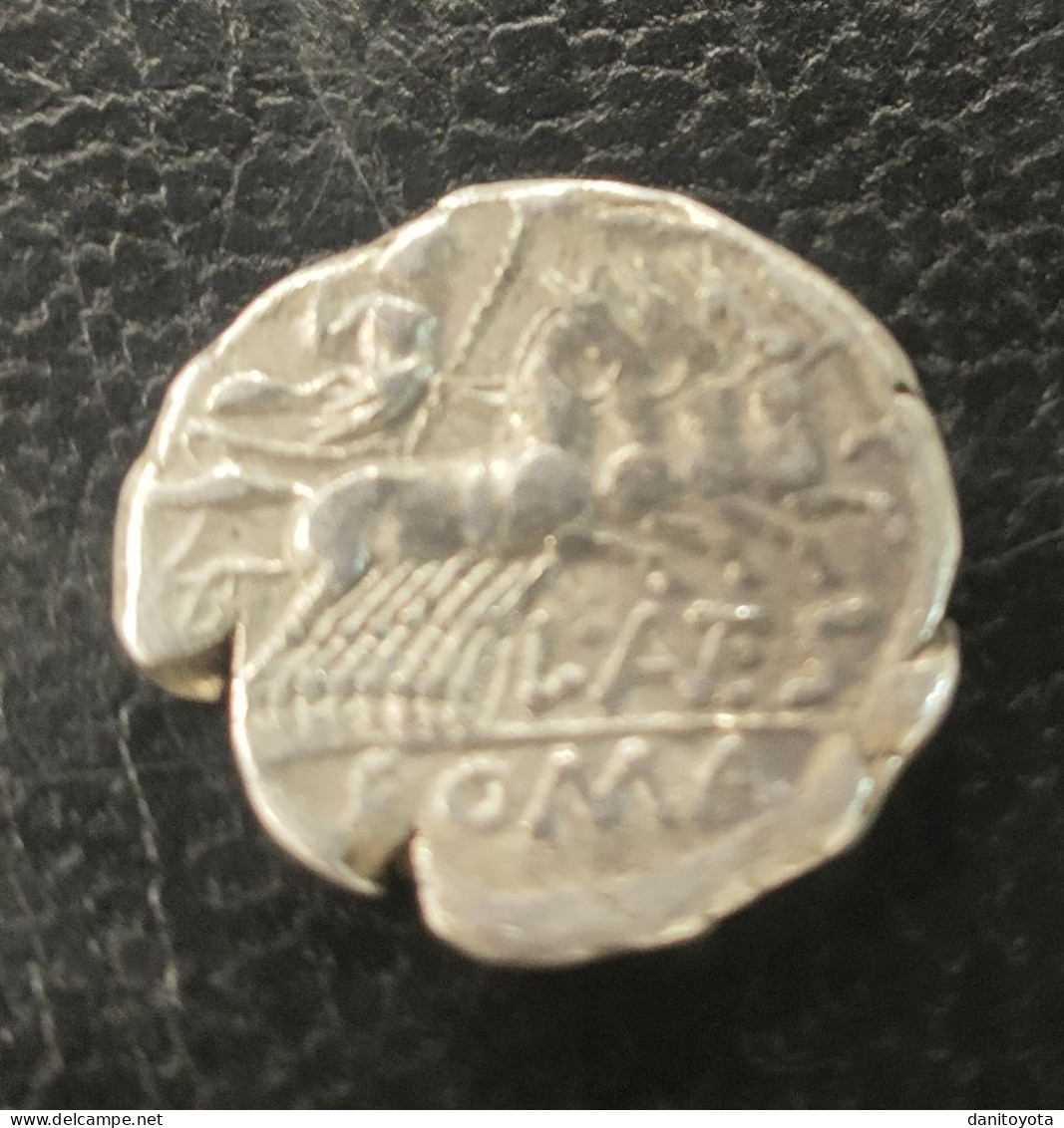 PERIODO REPUBLICA. AÑO 136 A.C.  DENARIO.  FAMILIA ANTESTIA. PESO 3.8 GR - Republic (280 BC To 27 BC)