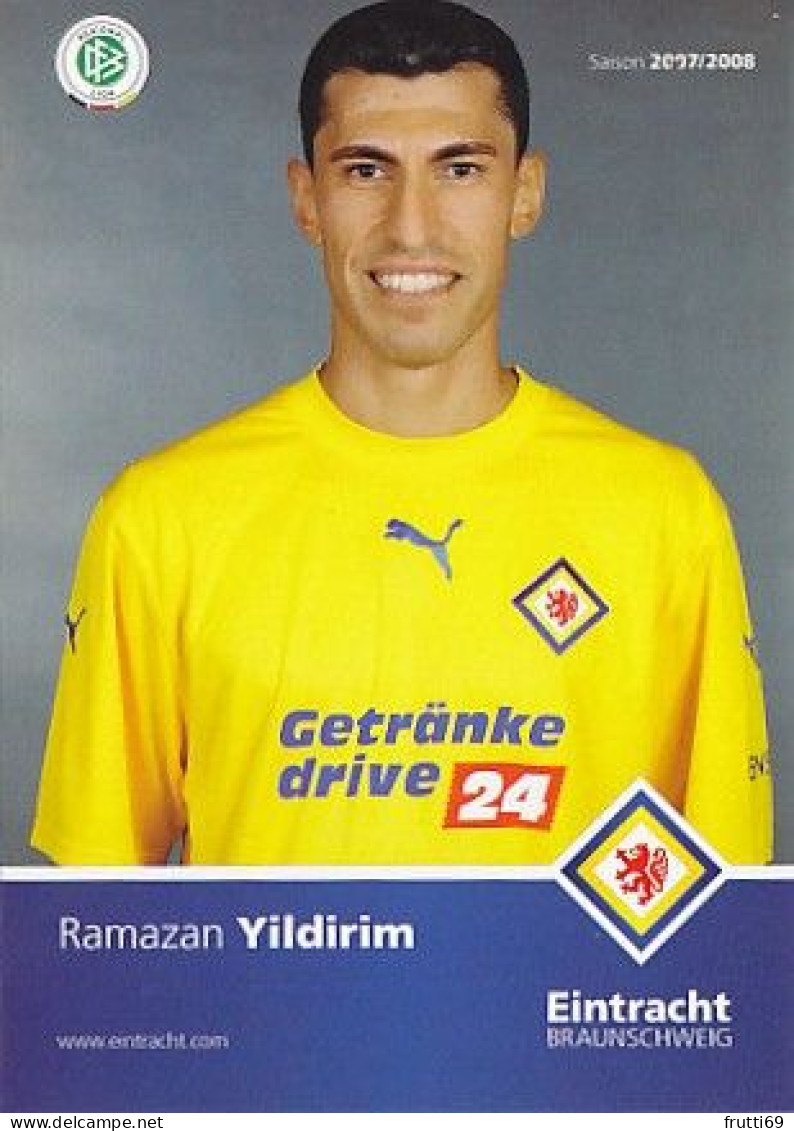 AK 192614  FOOTBALL / SOCCER / FUSSBALL - Eintracht Braunschweig 2007 / 2008 - Ramazan Yildirim - Calcio