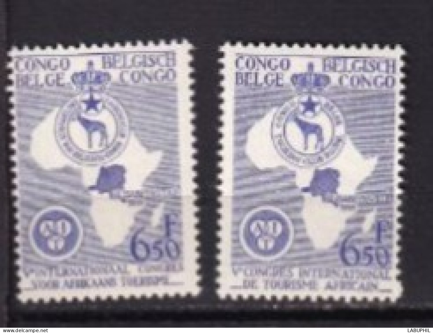 CONGO BELGE MNH ** 1955 - Ungebraucht