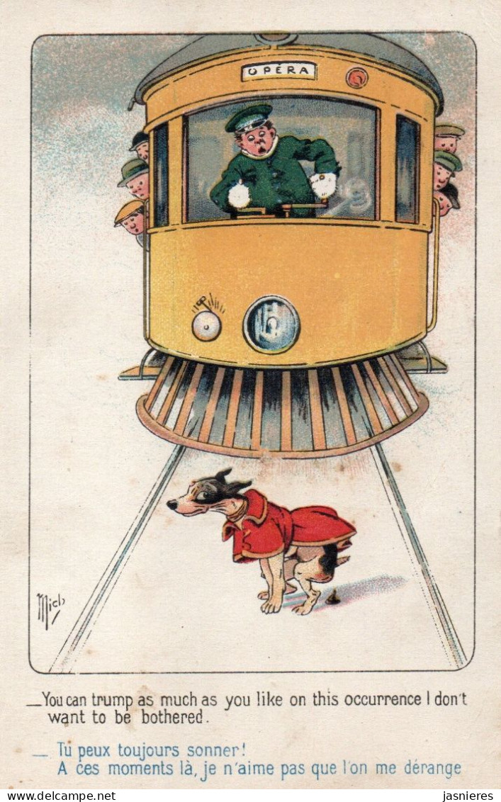 Mich - SID 7027 - Tram - "Tu Peux Toujours Sonner !" - 1924 - Mich