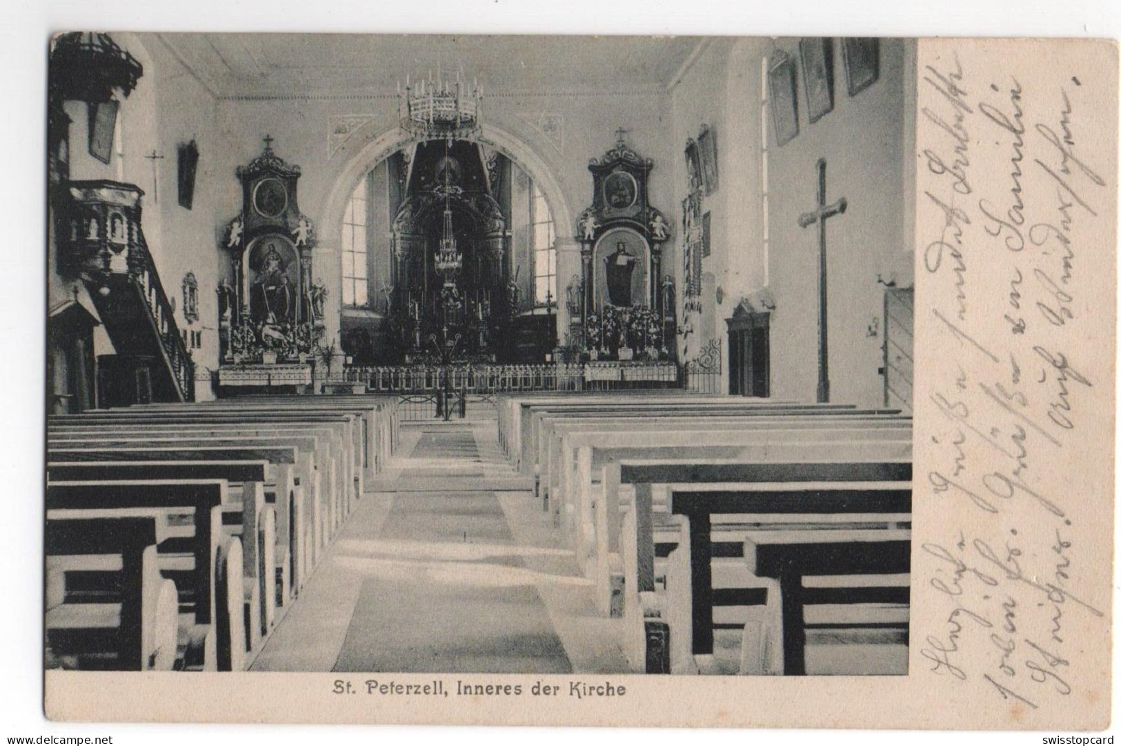 ST. PETERZELL Inneres Der Kirche - Hemberg