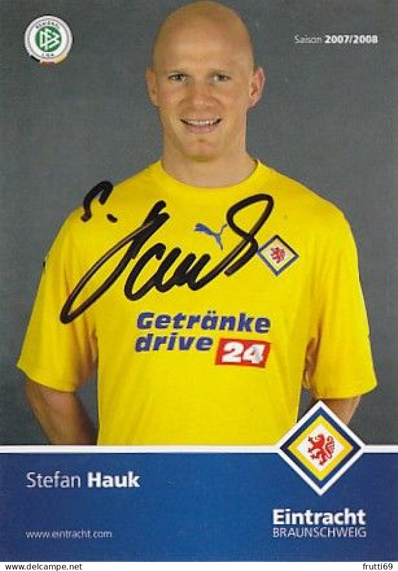 AK 192622  FOOTBALL / SOCCER / FUSSBALL - Eintracht Braunschweig 2007 / 2008 -  Stefan Hauk - Calcio