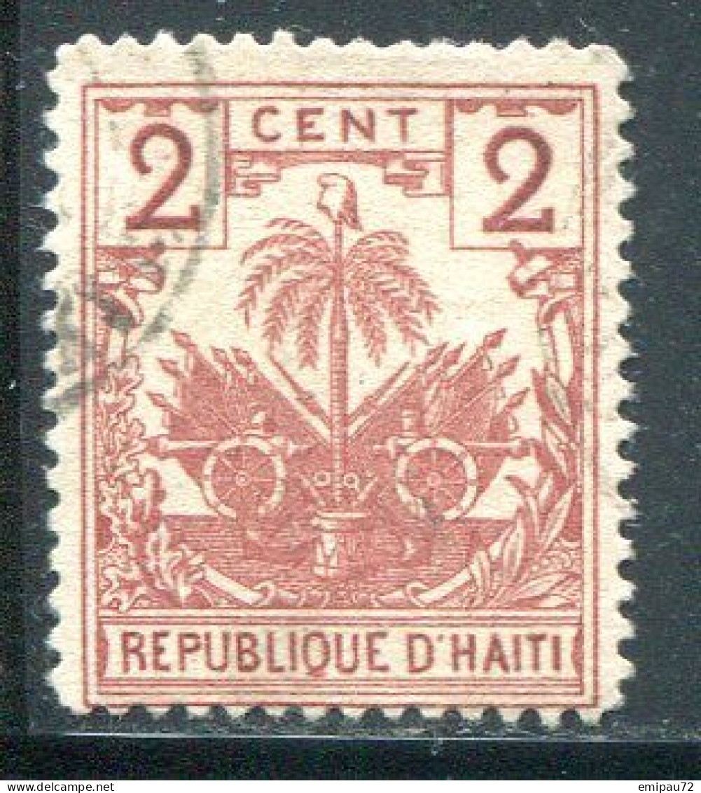 HAITI- Y&T N°34- Oblitéré - Haïti