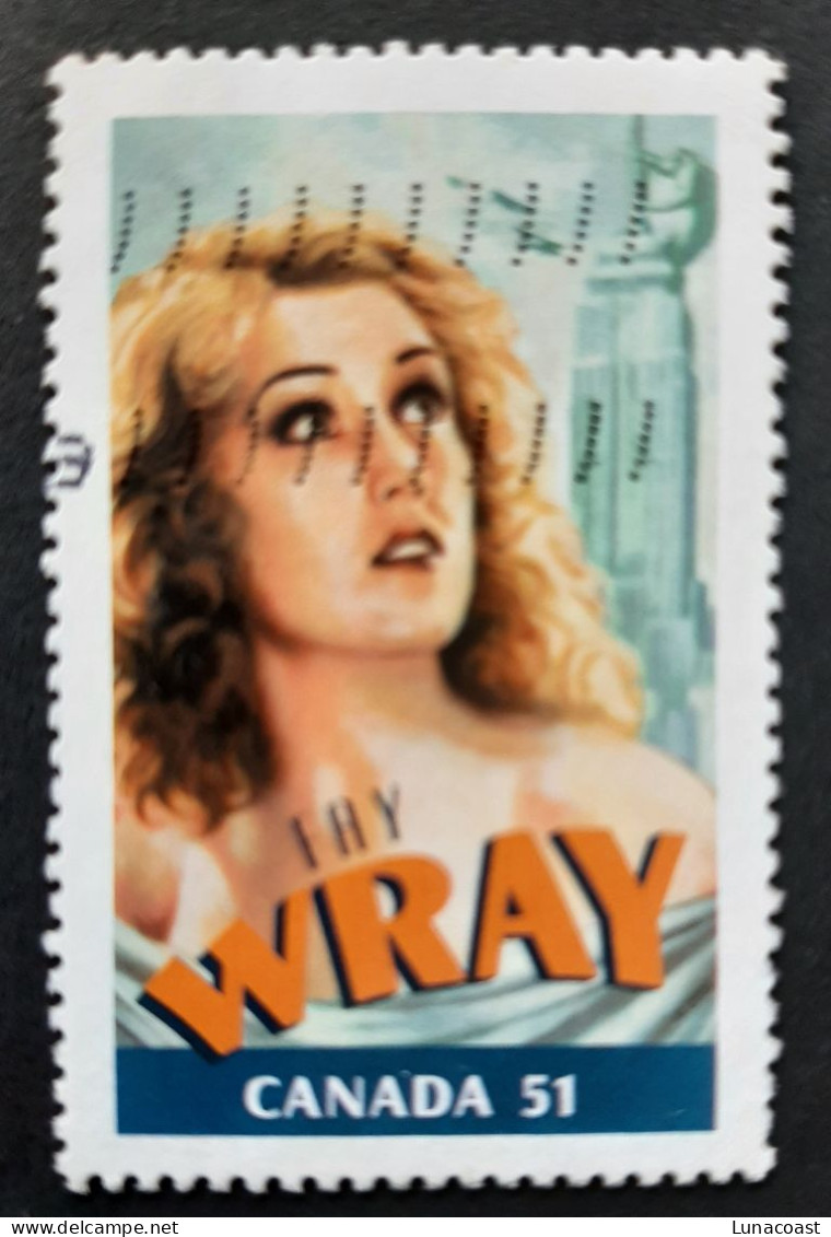 Canada 2006  USED Sc 2153b   51c From Souvenir Sheet, Canadians In Hollywood, Fay Wray, Perf. - Oblitérés