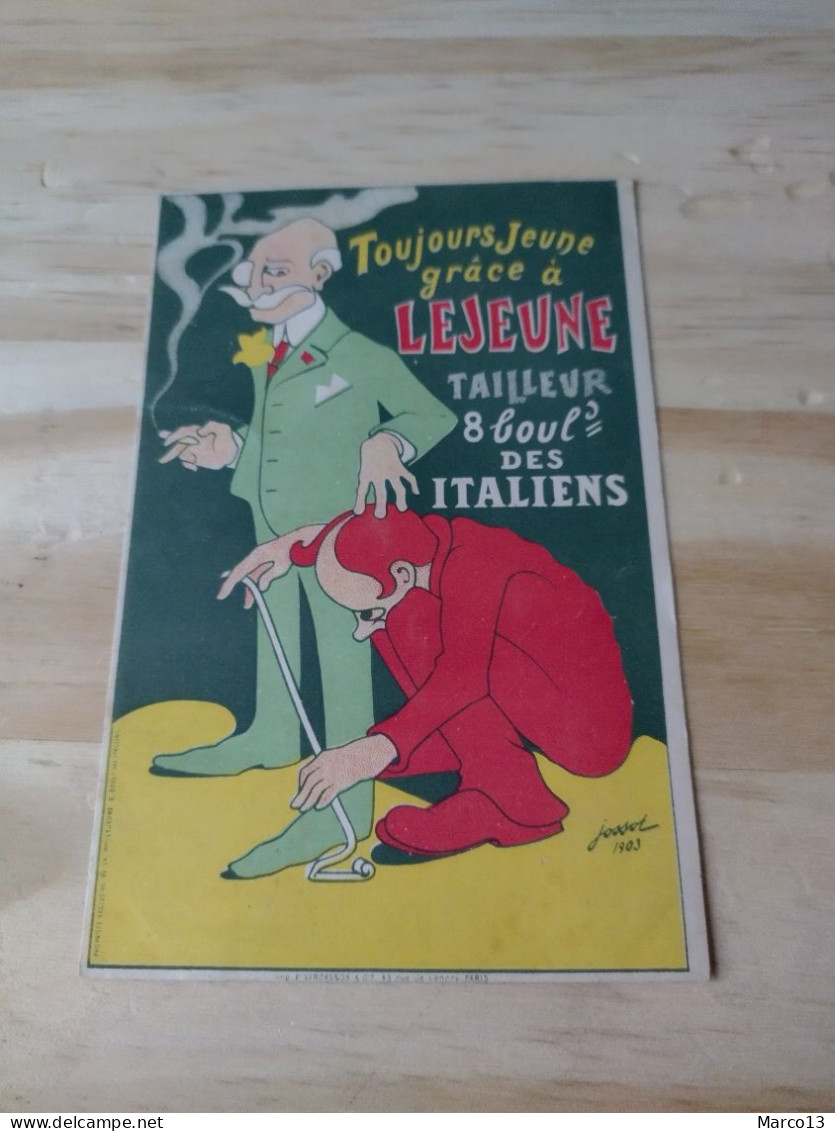Publicité Lejeune Jossot 1903 - Jossot