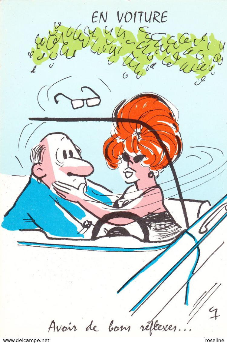 Illustration LASSALVY  Ed Vaysse - Humour En Voiture - CPSM 10,5x15 TBE Neuve - Lassalvy