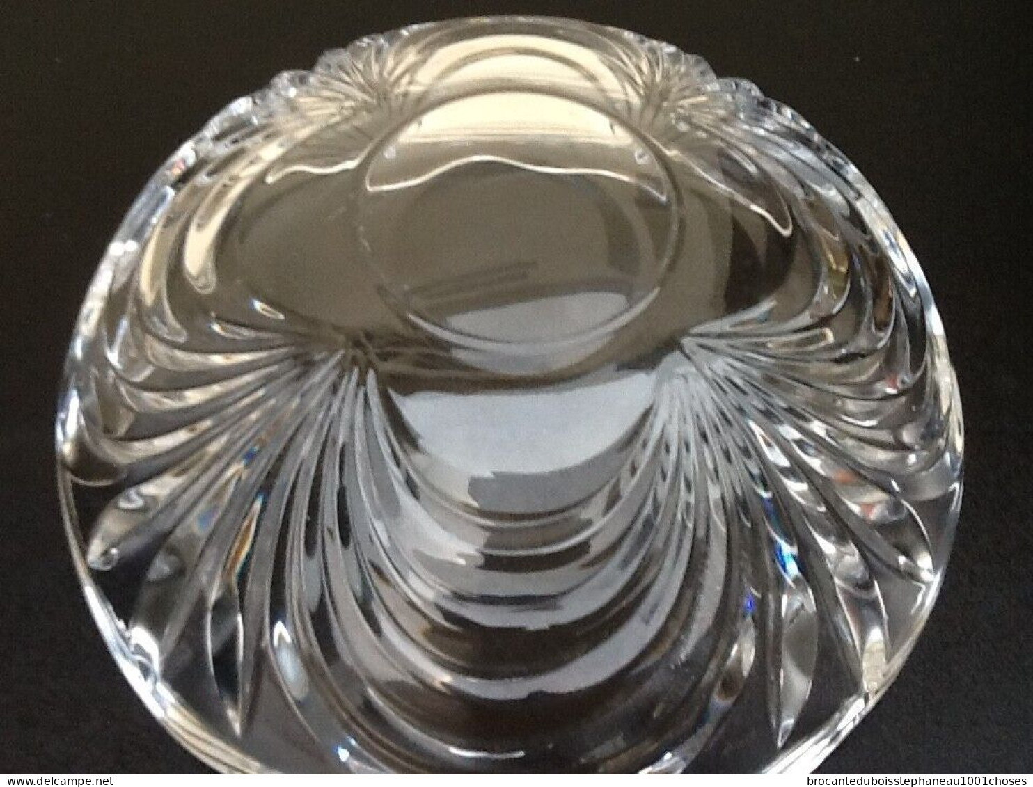 Années 1970  Coupelle / Vide-poche Polylobée  Cristal D' Arques - Glass & Crystal