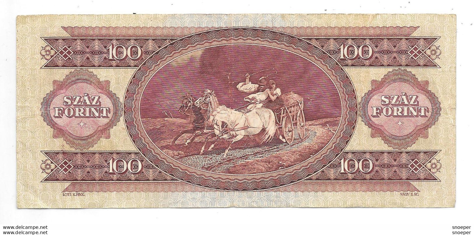 *hungary 100 Forint 1975     171e - Hungary