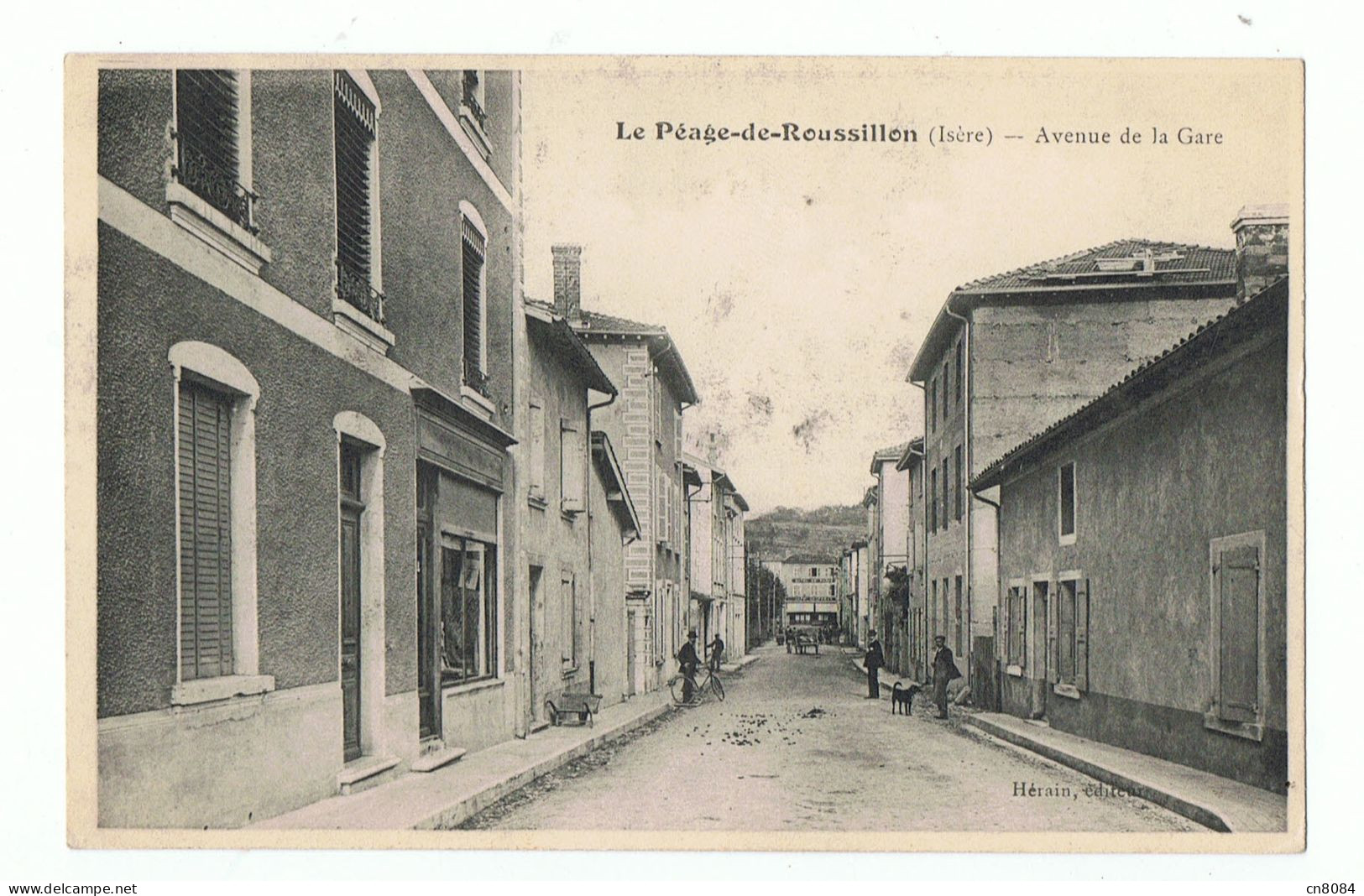 LE PEAGE DE ROUSSILLON - 38 - AVENUE DE LA GARE - Roussillon