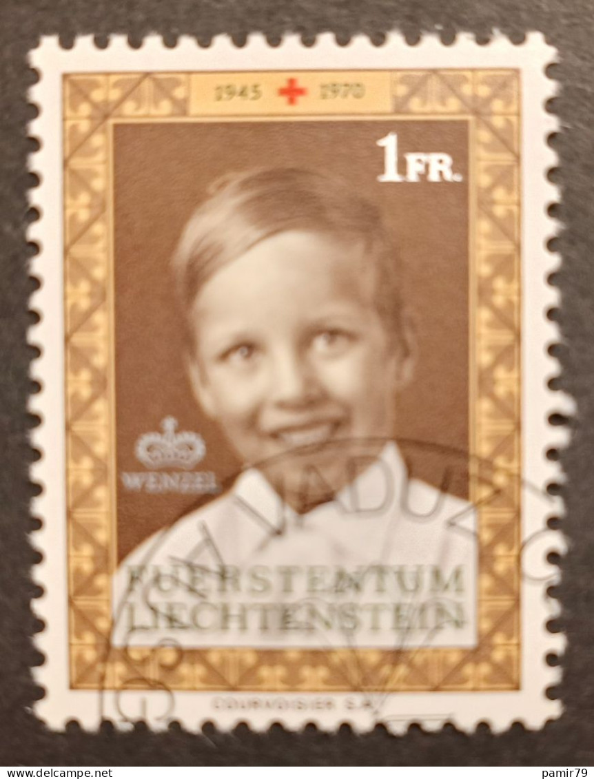 1970 25 Jahre Rotes Kreuz ET-Stempel - Gebruikt