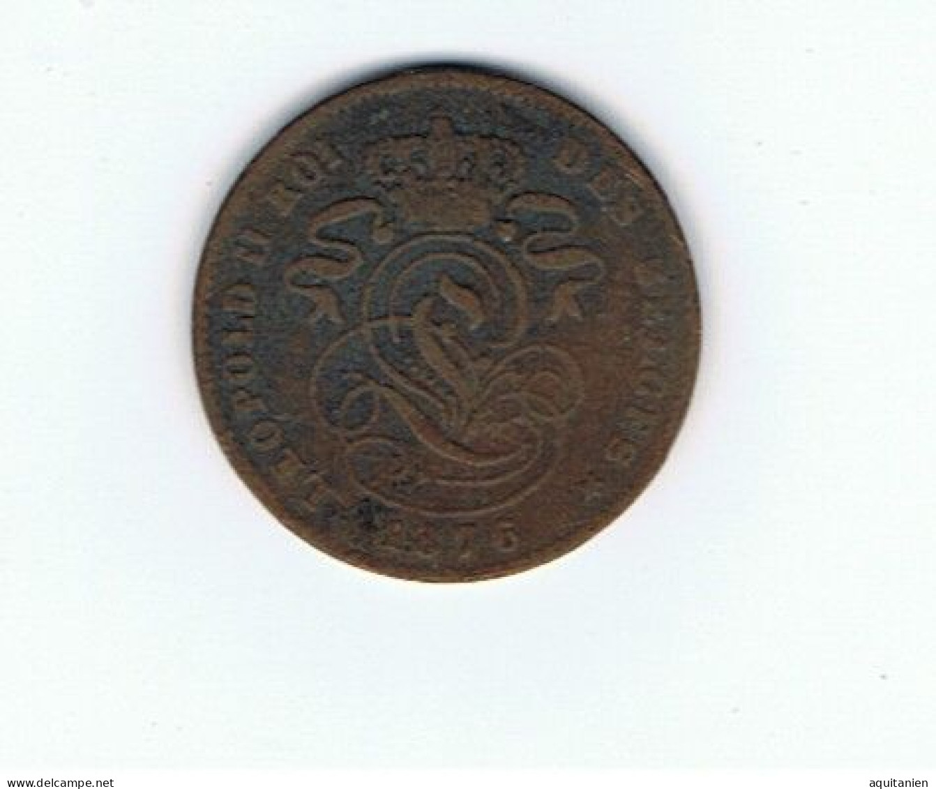 2 Ct -1876 - 2 Centimes