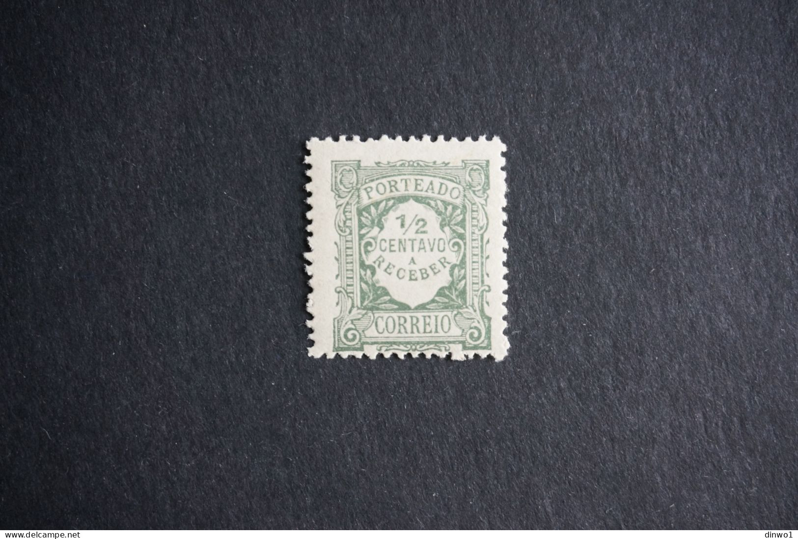 (T6) Portugal - 1922 Postage Due 1/2 C - Af. P28 (MNH) - Unused Stamps