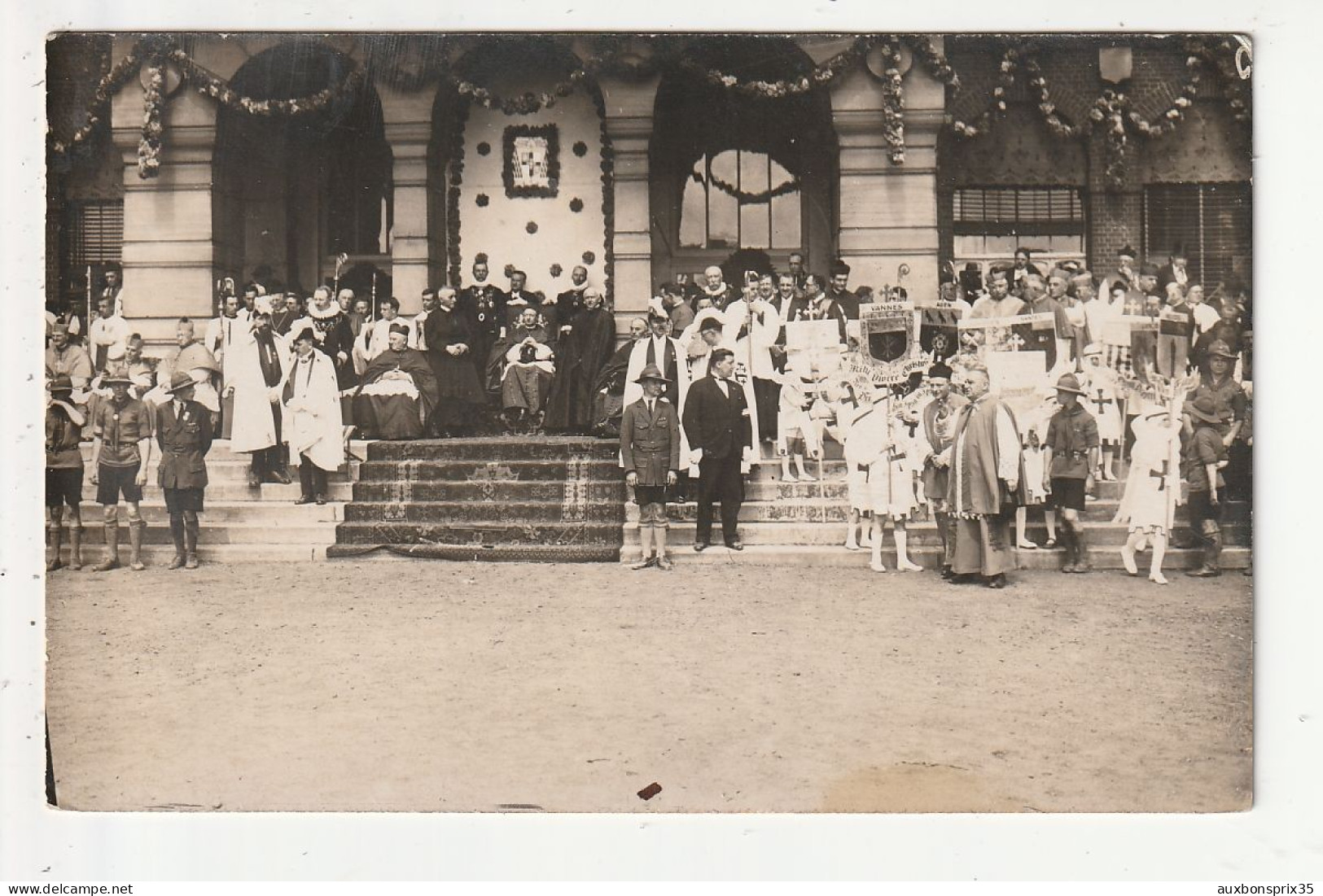 CARTE PHOTO - CEREMONIE RELIGIEUSE - A Identifier