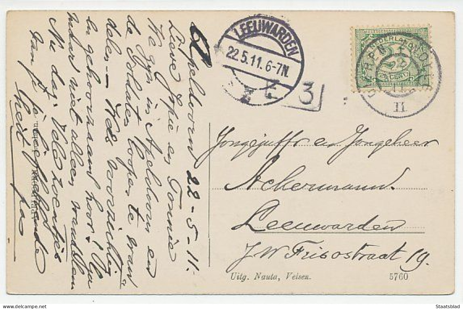 04- Prentbriefkaart Apeldoorn 1911 - Apeldoorn