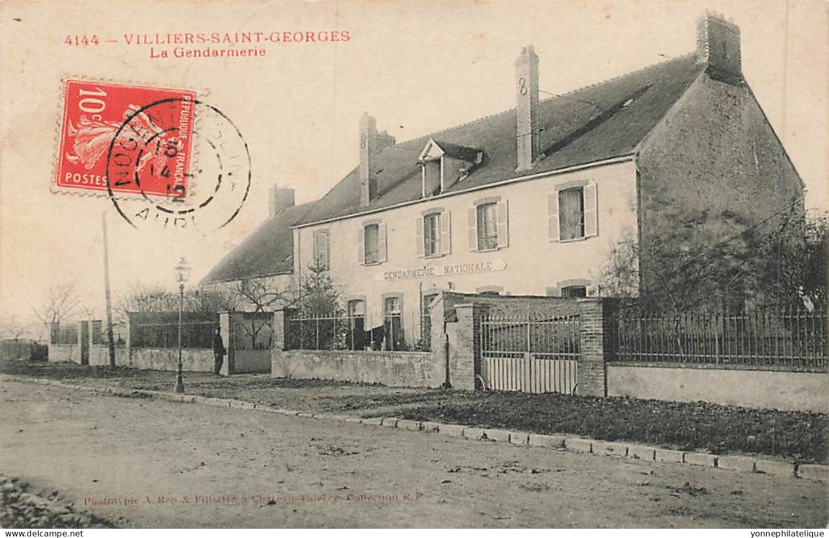 77 - SEINE ET MARNE - VILLIERS-SAINT-GEORGES - La Gendarmerie Nationale - 10963 - Villiers Saint Georges