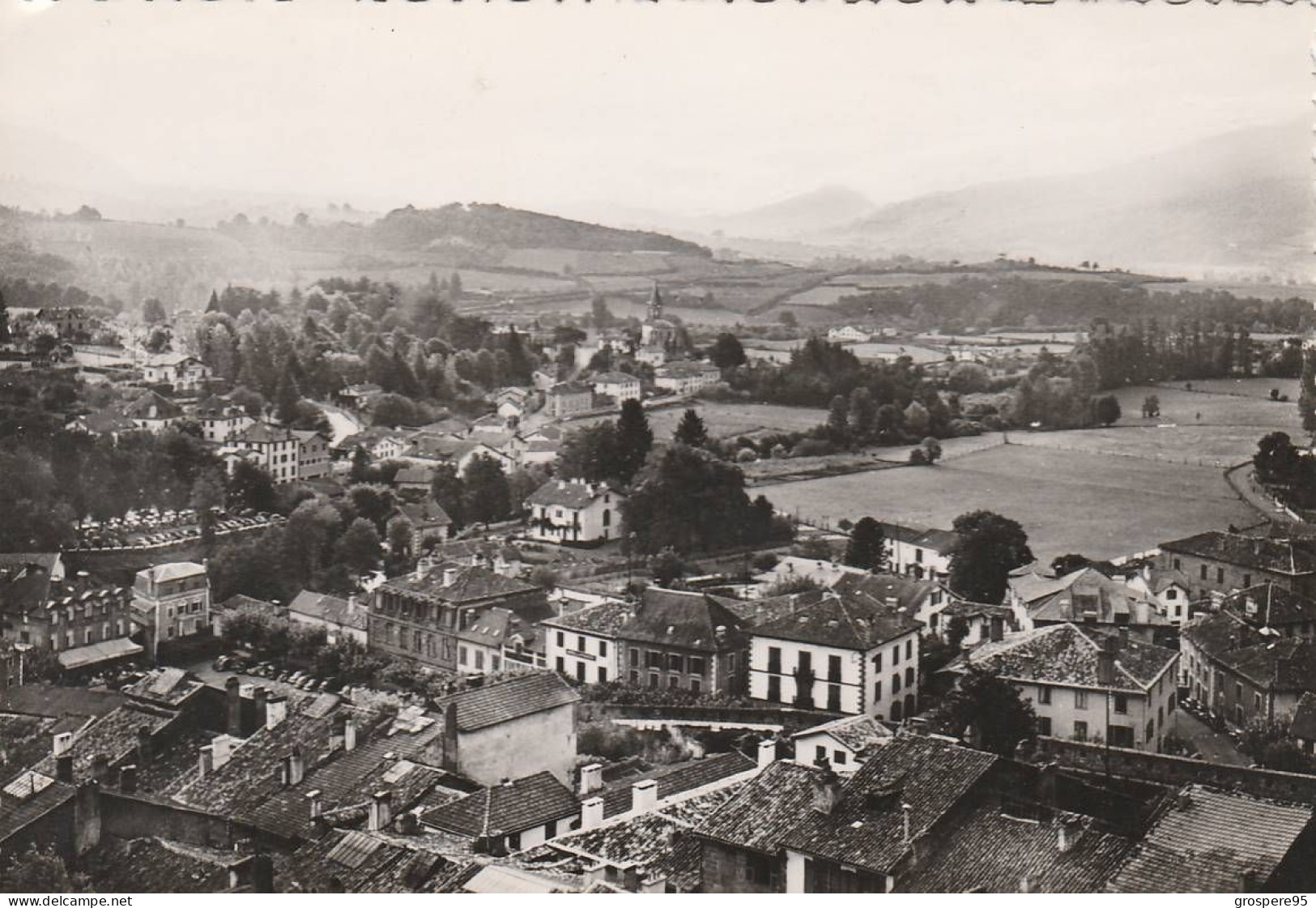 SAINT JEAN PIED DE PORT VUE GENERALE 1958 - Saint Jean Pied De Port