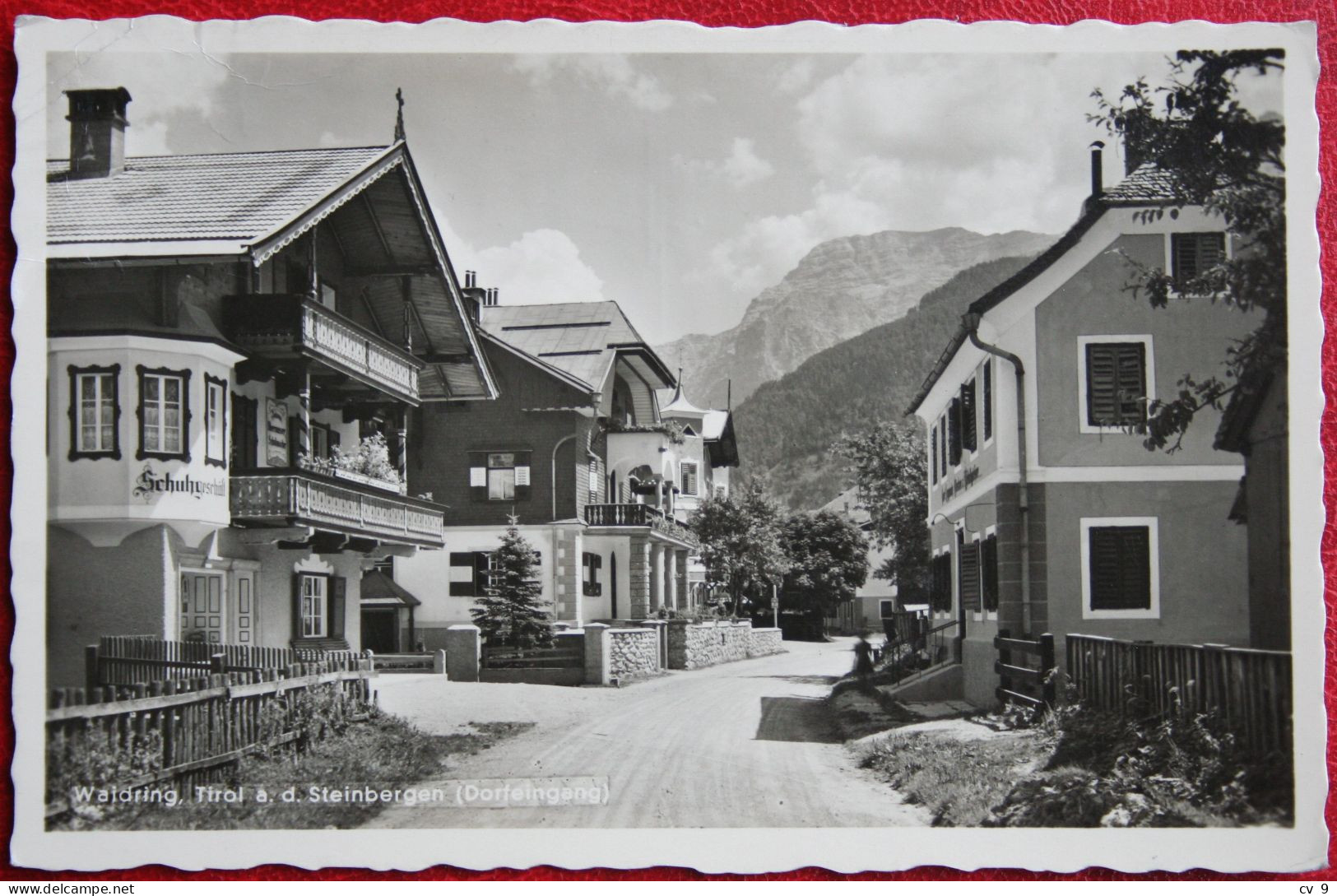 AK WAIDRING Tirol A D Steinbergen Dorfeingang Foto Und Verlag Sepp Kienpointner Österreich Gelaufen Used B264 - Waidring