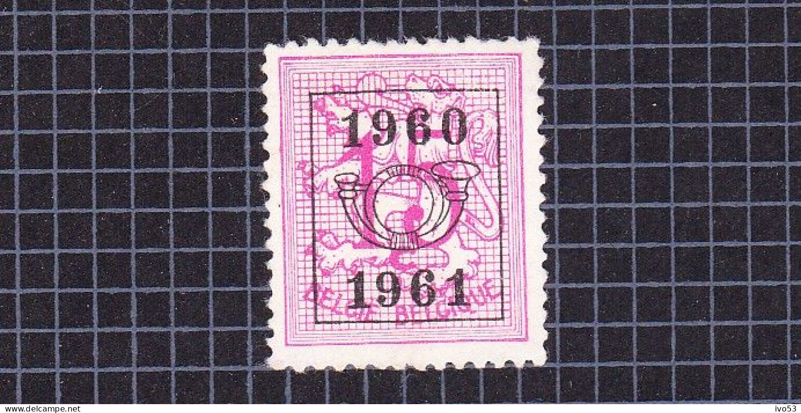 1960 Nr PRE703(*) Zonder Gom.Heraldieke Leeuw:15c.Opdruk 1960-1961. - Typos 1929-37 (Lion Héraldique)