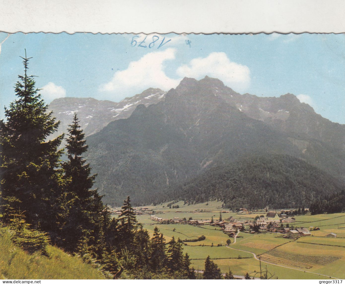 E1891) WAIDRING Gegen Die  Loferer Steinberge Tirol - ältere Farbfoto Variante - Waidring