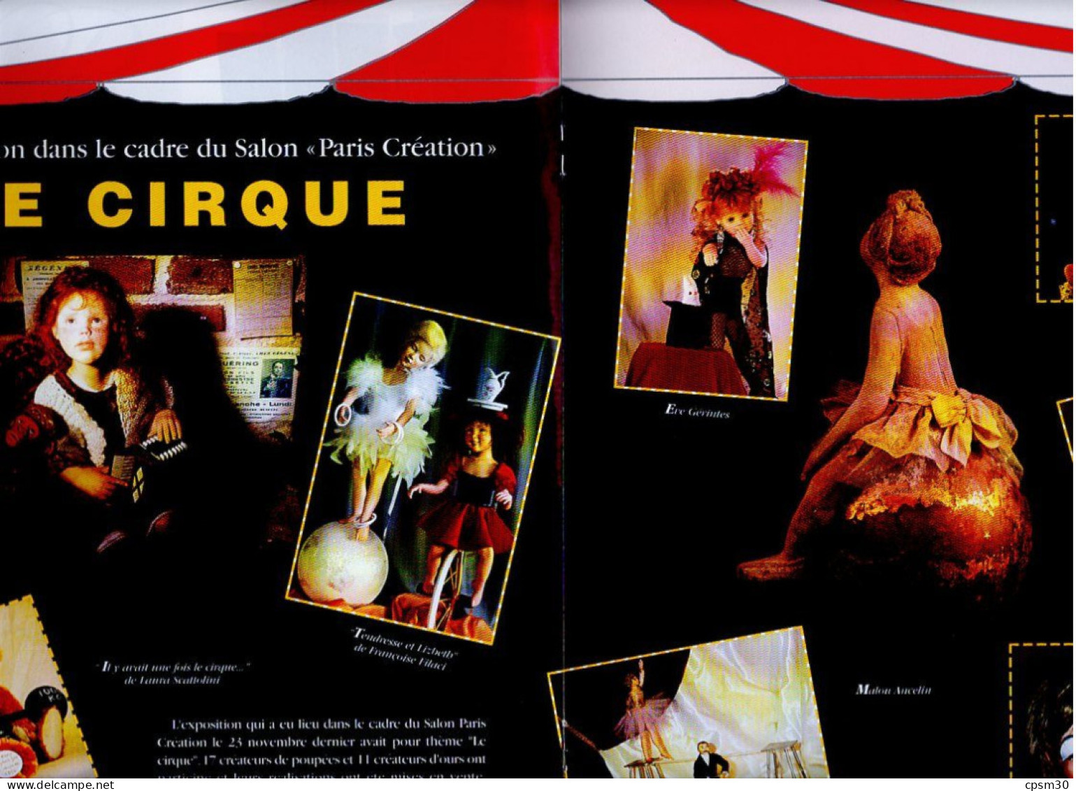 Livre, Magazine De La Maison De POUPEES D'Artiste, 52 Pages 1997/98 N°43 - Poupées