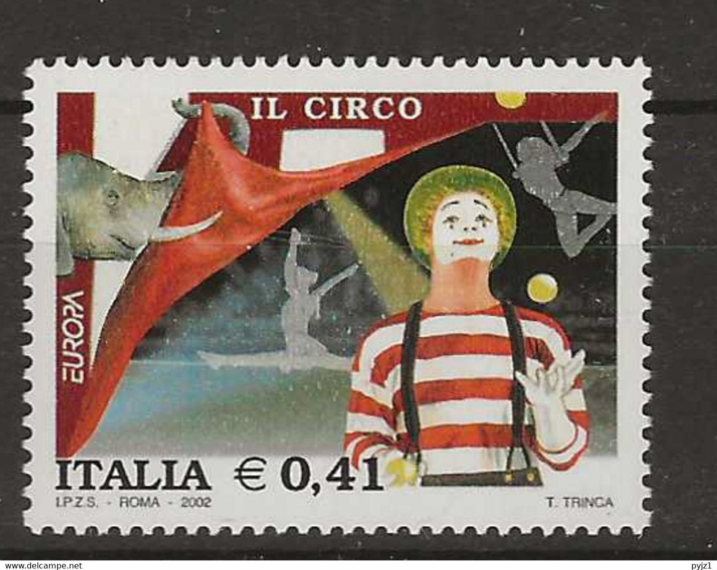 2002 MNH Italy Postfris** - 2002